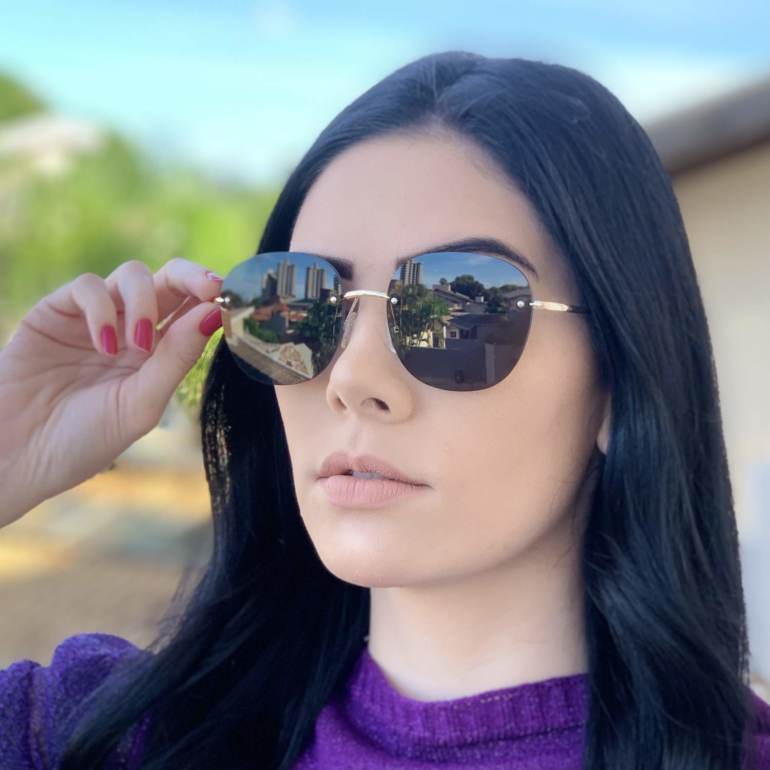 safine com br oculos de sol redondo preto summer 1