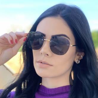 safine com br oculos de sol redondo preto summer 2
