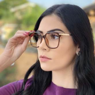 safine com br oculos de grau quadrado marrom gabi 2