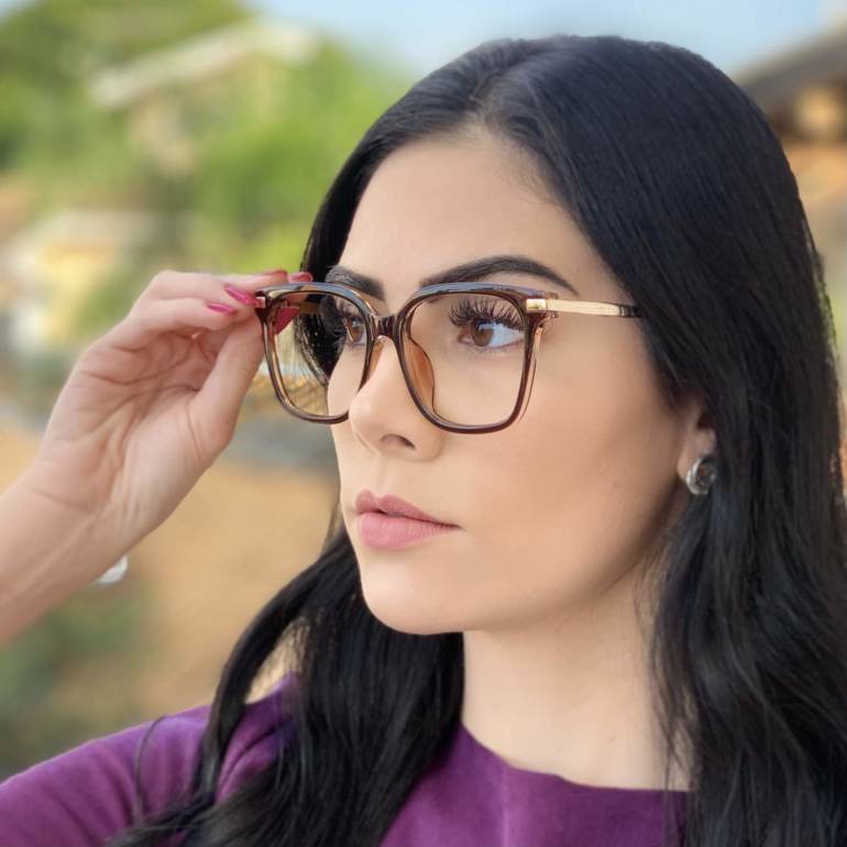 safine com br oculos de grau quadrado marrom gabi 2