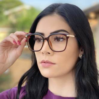 safine com br oculos de grau quadrado marrom gabi 3