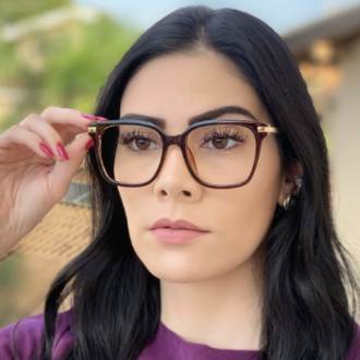 safine com br oculos de grau quadrado marrom gabi 4