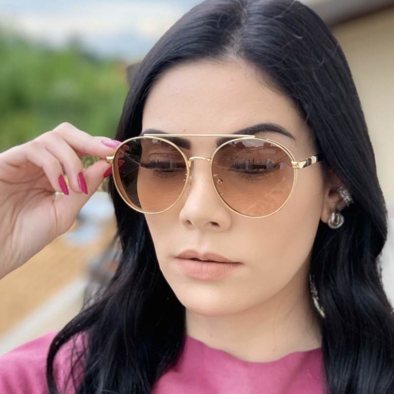 safine com br oculos de sol aviador marrom lana 1