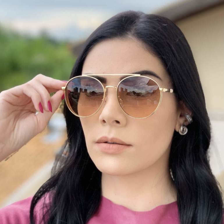 safine com br oculos de sol aviador marrom lana 2