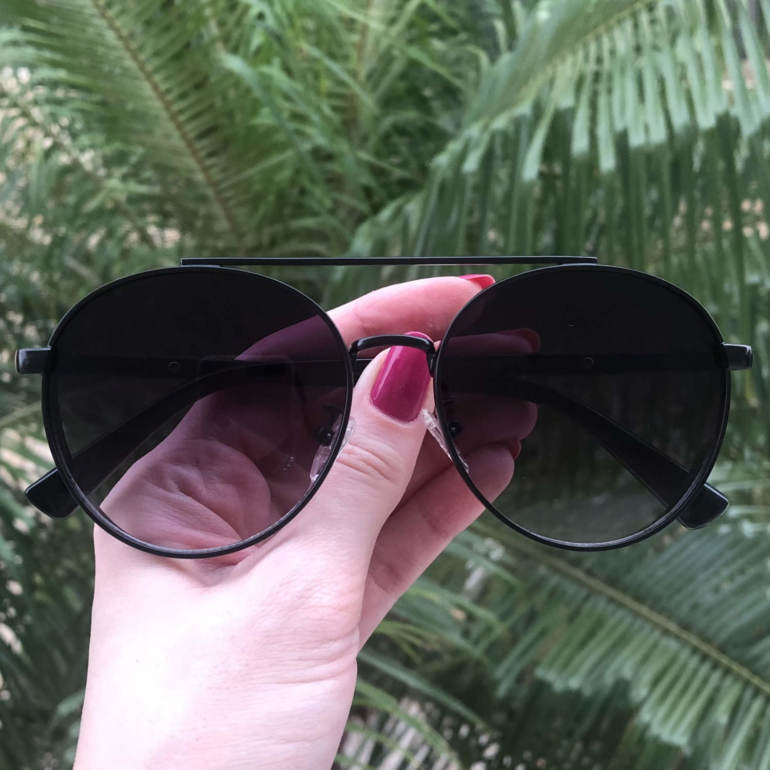 safine com br oculos de sol aviador preto lana