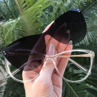 safine com br oculos 2 em 1 gatinho transparente com rose mia 3