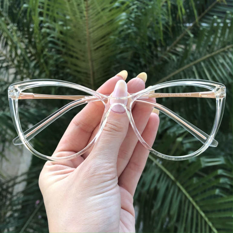 safine com br oculos 2 em 1 gatinho transparente com rose mia 4