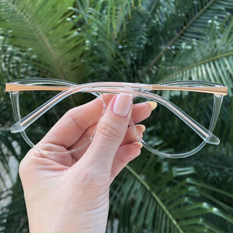 safine com br oculos 2 em 1 gatinho transparente com rose mia 5