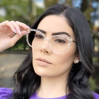 safine com br oculos 2 em 1 gatinho transparente lia 1