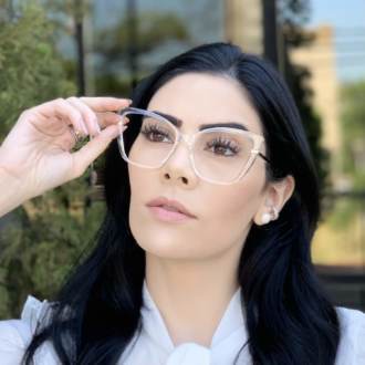 safine com br oculos de grau gatinho transparente yasmin 1