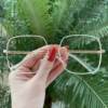 safine com br oculos de grau quadrado branco lauren