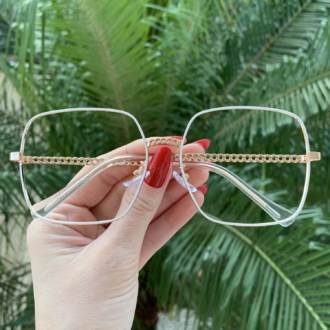 safine com br oculos de grau quadrado branco lauren