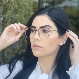 safine com br oculos de grau retangular cinza lulu 2