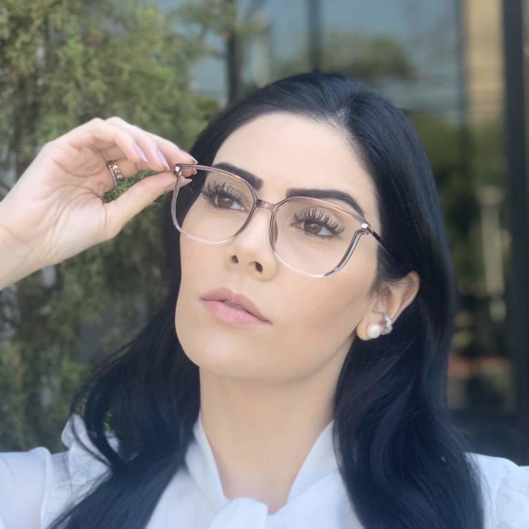 safine com br oculos de grau retangular cinza lulu 3