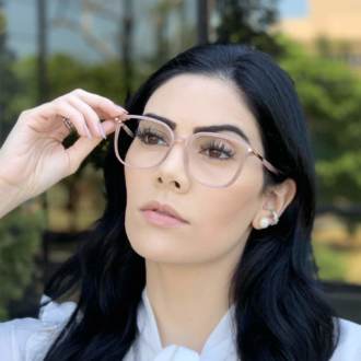 safine com br oculos de grau retangular nude lulu 3