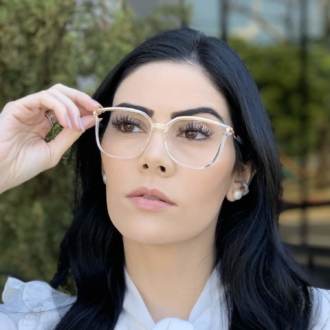 safine com br oculos de grau retangular transparente lulu 2
