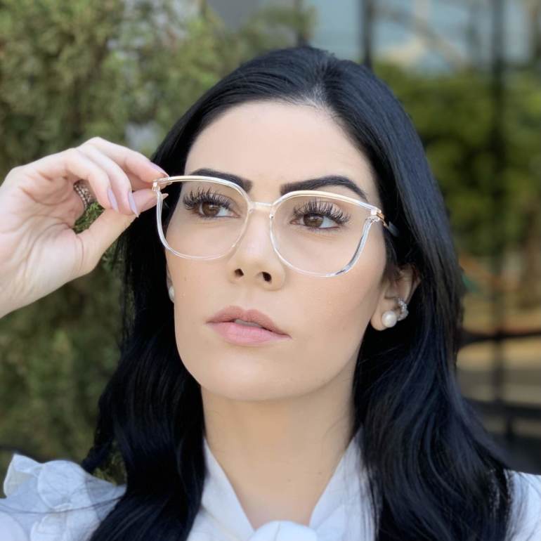 safine com br oculos de grau retangular transparente lulu 2
