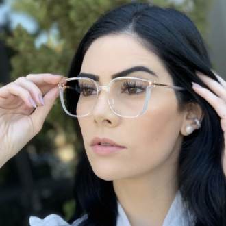 safine com br oculos de grau retangular transparente lulu 4