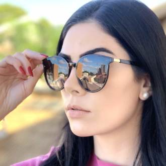 safine com br oculos de sol gatinho preto leticia