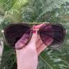 safine com br oculos de sol aviador transparente nicole