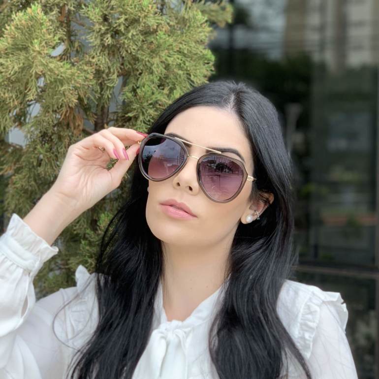 safine com br oculos de sol aviador transparente nicole 2