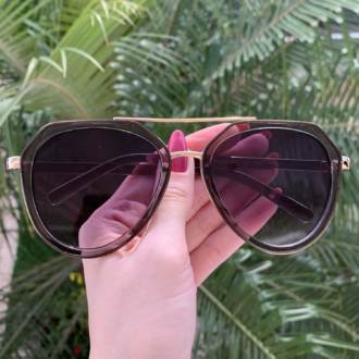 safine com br oculos de sol aviador transparente nicole