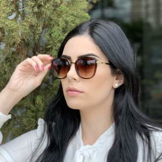 safine com br oculos de sol gatinho marrom aline 1