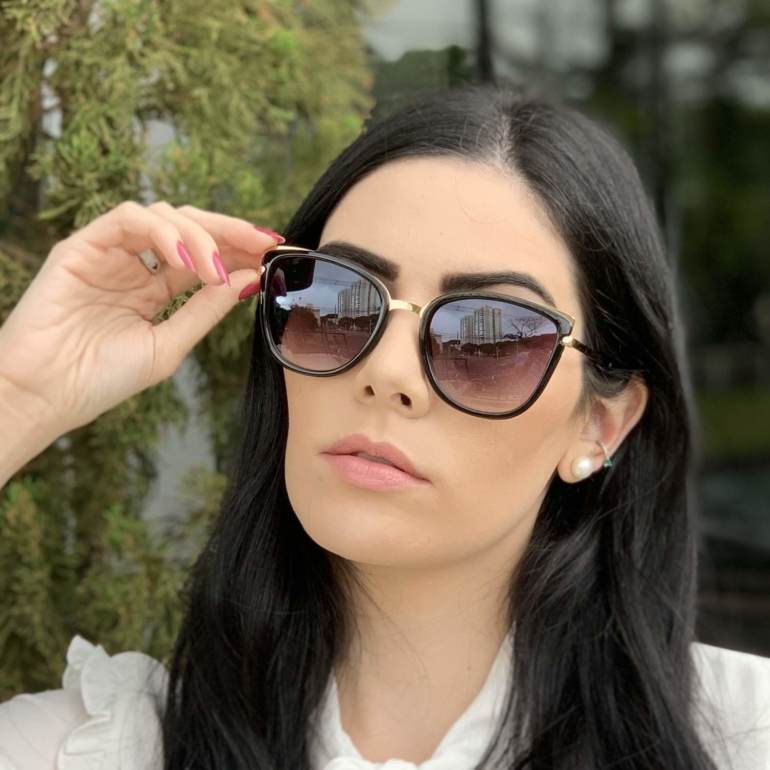 safine com br oculos de sol gatinho preto aline 1