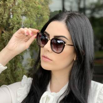safine com br oculos de sol gatinho preto aline