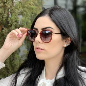 safine com br oculos de sol gatinho vermelho aline 1