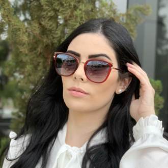 safine com br oculos de sol gatinho vermelho aline 3