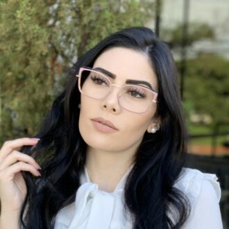 safine com br oculos de grau gatinho de metal lilas taisa 6