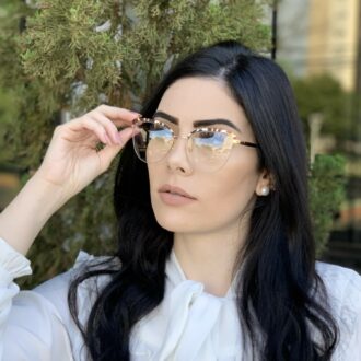 safine com br oculos de grau gatinho de metal tartaruga agnes 7