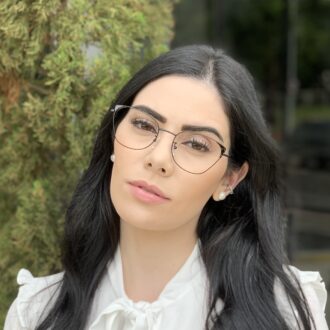 safine com br oculos de grau gatinho preto liz 6