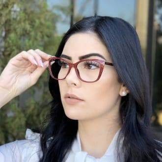 safine com br oculos de grau gatinho vinho dani 2
