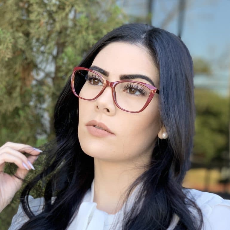 safine com br oculos de grau gatinho vinho dani 3