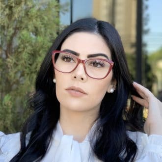 safine com br oculos de grau gatinho vinho dani 4