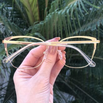 safine com br oculos de grau metal gatinho rosa gina 1