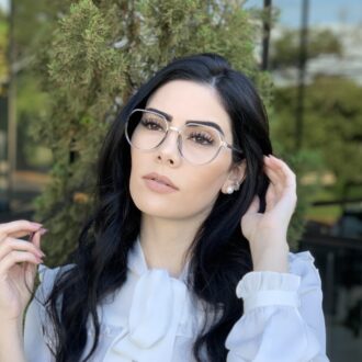 safine com br oculos de grau redondo azul mage 2 0 8