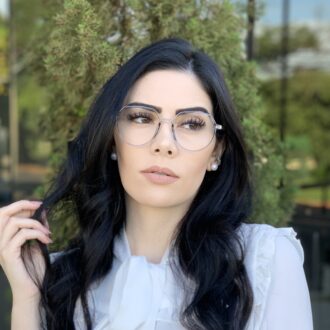 safine com br oculos de grau redondo azul mage 2 0 9