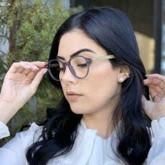 safine com br oculos de grau redondo cinza grazi 2