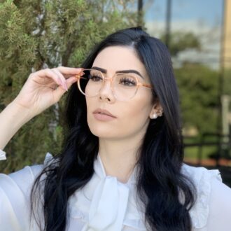 safine com br oculos de grau redondo laranja mage 2 0 6