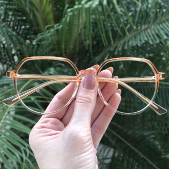 safine com br oculos de grau redondo laranja mage 2 0 8