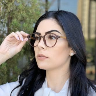 safine com br oculos de grau redondo marrom grazi 2