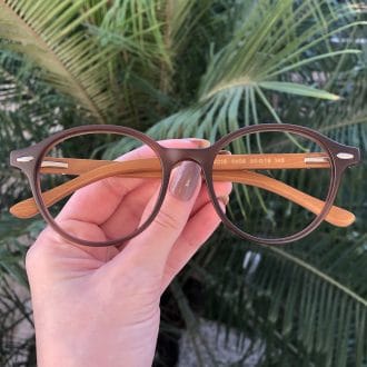 safine com br oculos de grau redondo marrom grazi