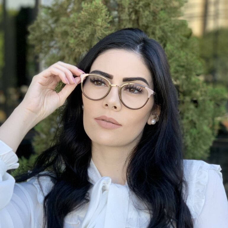safine com br oculos de grau redondo marrom lina 5