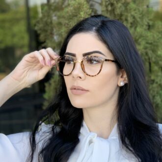 safine com br oculos de grau redondo tartaruga lina