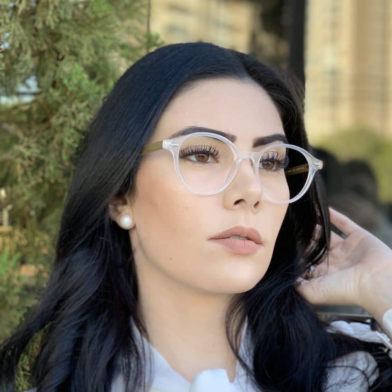 safine com br oculos de grau redondo transparente grazi 2