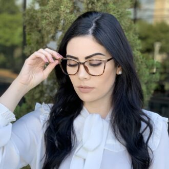 safine com br oculos de grau retangular tartaruga luna 6