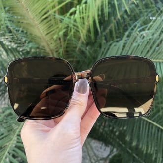 safine com br oculos de sol quadrado tartaruga elen